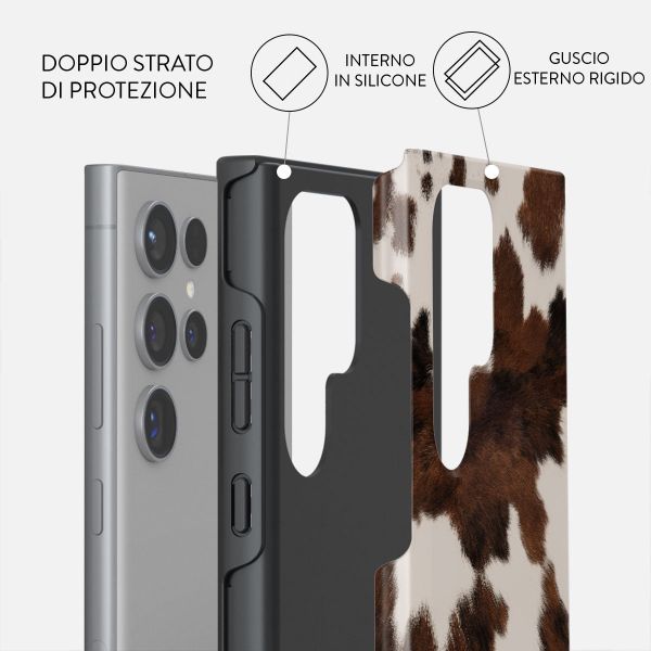 Burga Cover Posteriore Resistente Samsung Galaxy S24 Ultra - Celestial