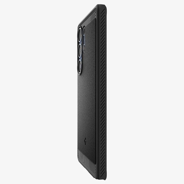 Spigen Cover Rugged Armor con MagSafe Samsung Galaxy S25 Ultra - Matte Black