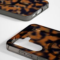 iDeal of Sweden Cover Trasparente con MagSafe Samsung Galaxy S25 - Tortoise