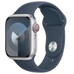 Apple Cinturino sportivo Apple Watch | 38/40/41/42 mm - Taglia S/M - Storm Blue