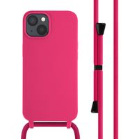 imoshion Cover in Silicone con Cordino Apple iPhone 14 - Fluor Roze