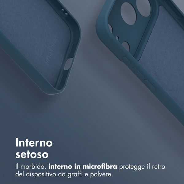 imoshion Cover Posteriore Colorata con MagSafe Apple iPhone 18 Pro Max / 17 Pro Max - Blu scuro