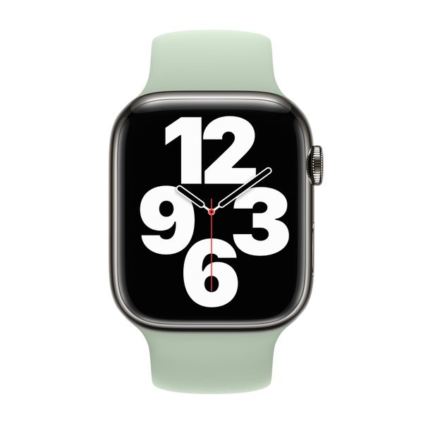 Apple Cinturino Solo Loop Apple Watch | 38/40/41/42 mm - Taglia 5 - Mineral Green