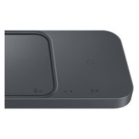 Samsung ﻿Wireless Charger Duo - Caricatore wireless - Senza adattatore e cavo di ricarica - 15 Watt - Nero