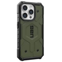 UAG Cover Posteriore Pathfinder con MagSafe Apple iPhone 15 Pro - Olive Drab