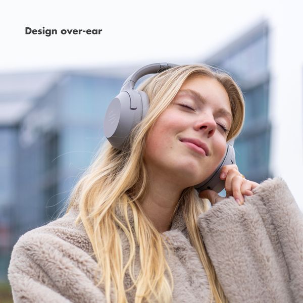 Selencia Cuffie wireless Urban Play - Cancellazione attiva del rumore (ANC) - Con custodia - Cosy Grey