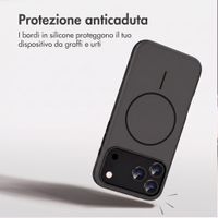 imoshion Cover posteriore Color con Thin MagSafe Ring Apple iPhone 18 Pro Max / 17 Pro Max - Nero