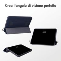 Accezz Trifold Bookcase met handstrap Apple iPad Mini 5 (2019) / Mini 4 (2015) - Donkerblauw
