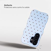 Selencia Cover Vivid Wavy con MagSafe Samsung Galaxy S26 Ultra - Happy Dots Digital Sky