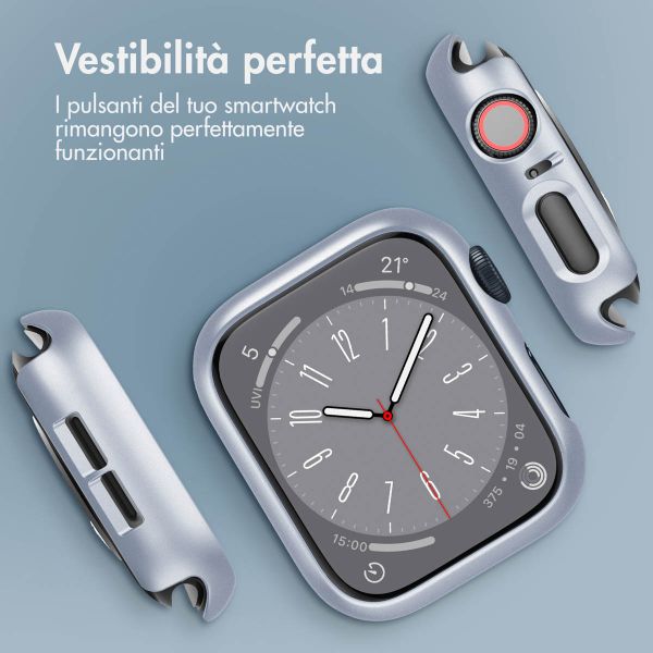 imoshion Cover rigida integrale Apple Watch 4 / 5 / 6 / SE - 40 mm - Argento