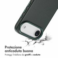 Accezz Cover in Pelle con MagSafe Apple iPhone Air - Cedar Green