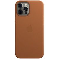 Apple Cover in Pelle MagSafe  iPhone 12 Pro Max  - Saddle Brown