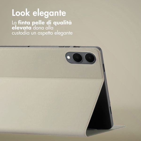 Accezz Cover Tablet Classica Samsung Galaxy Tab S11 Ultra - Greige