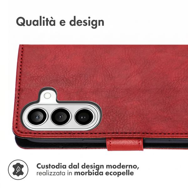 imoshion Cover a libro di Lusso Samsung Galaxy A27 (5G) - Bordeaux
