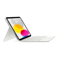Apple Magic Keyboard Folio Apple iPad 11 (2025) 11 pollici A16 / iPad 10 (2022) 10.9 pollici - QWERTY / INT - Bianco