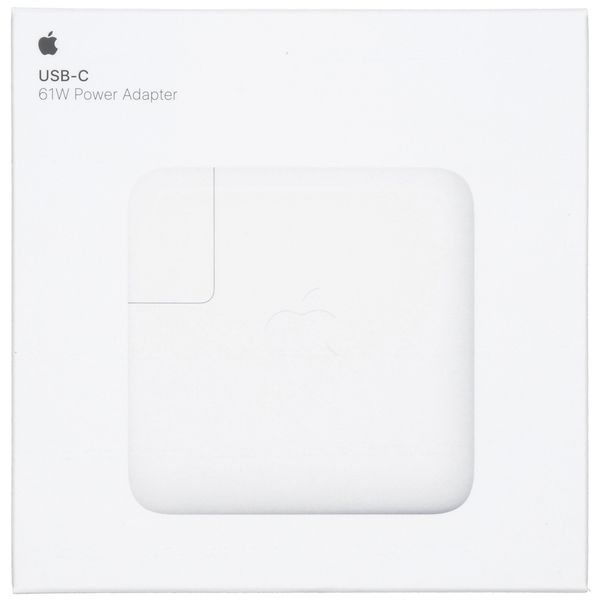 Apple Adattatore di alimentazione USB-C originale - Caricatore MacBook - 61W - Bianco