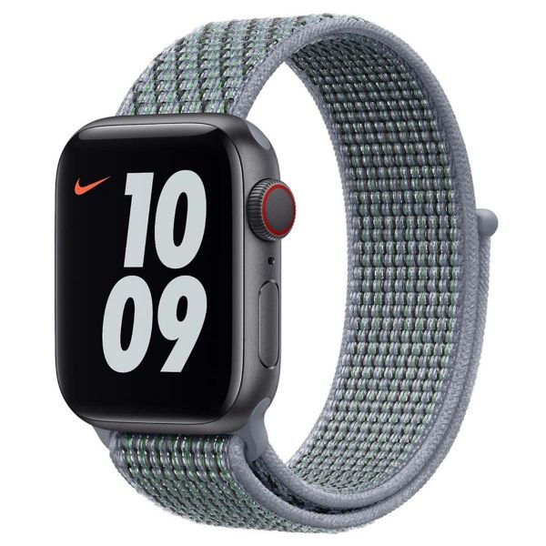 Apple Cinturino Nike Sport Loop Apple Watch | 44/45/46/49 mm - Obsidian Mist