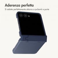 imoshion Color Backcover con supporto Samsung Galaxy Z Flip 8 - Blu scuro