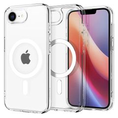 Spigen Cover Posteriore Ultra Ibrida con MagSafe Apple iPhone 17e / 16e - Clear / White