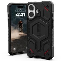 UAG Cover Posteriore Monarch Pro Apple iPhone 16 - Kevlar Black