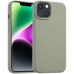 Accezz Cover in silicone liquido con MagSafe Apple iPhone 14 / 13 - Cooper Green