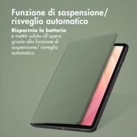 Accezz Cover Tablet Classica Samsung Galaxy Tab S11 Ultra - Verde