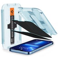 Spigen Vetro temperato privacy GLAStR EZ Fit + Applicatore - confezione da 2 Apple iPhone 13 Pro Max