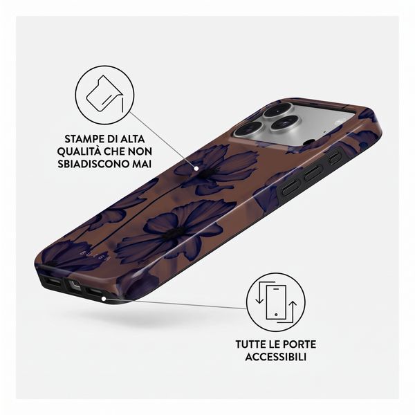 Burga Cover Posteriore Resistente con MagSafe Apple iPhone 18 Pro Max - Velvet Night