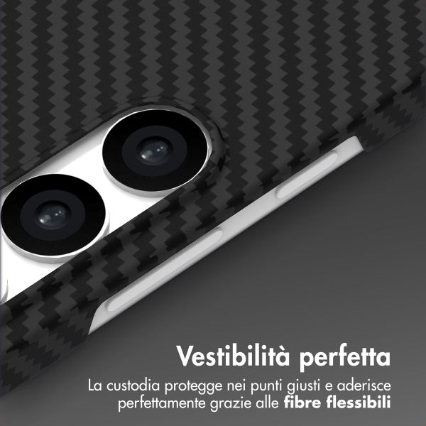Accezz Cover MagSafe Kevlar® Samsung Galaxy S24 Plus - Nero