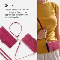 imoshion Cover a libro con Cordino Samsung Galaxy S25 Plus - Rosso