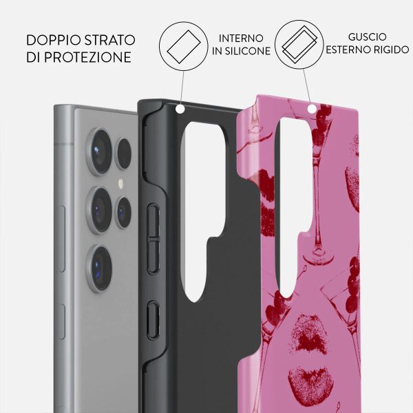 Burga Cover Posteriore Resistente Samsung Galaxy S24 Ultra - Call me