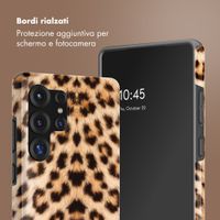 Selencia Cover posteriore Vivid con MagSafe Samsung Galaxy S25 Ultra - Wild Leo