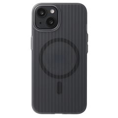 Accezz Cover Lite con MagSafe | Fluted | Apple iPhone 14 - Matte Black