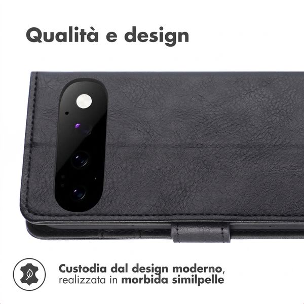 imoshion Cover a libro di Lusso Google Pixel 11 Pro - Nero