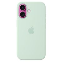 Apple Cover Posteriore in Silicone con MagSafe Apple iPhone 16 - Aquamarine
