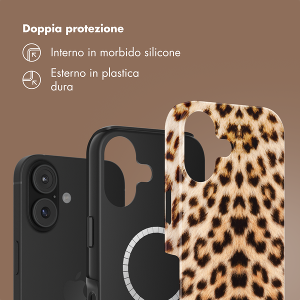 Selencia Cover posteriore Vivid con MagSafe Apple iPhone 17 - Wild Leo