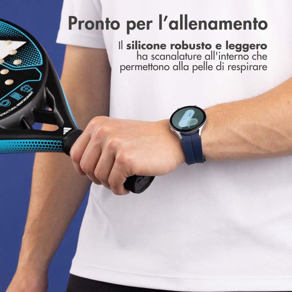imoshion Pr3825 Samsung Galaxy Watch 4 / 5 / 6 / 7 / FE (20 mm) - Blu scuro