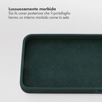 Accezz Cover a libro Edge rimovibile con MagSafe Samsung Galaxy A27 (5G) - Verde