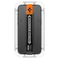 Spigen Vetro temperato GLAStR EZ Fit, confezione da 2 + Applicatore Apple iPhone 15 Pro Max