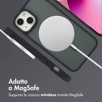 imoshion Cover posteriore Color Guard con MagSafe Apple iPhone 14 / 13 - Nero