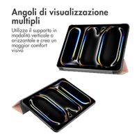 imoshion Cover a libro Trifold Apple iPad Pro 11 (2025) M5 / (2024) M4 - Oro rosa