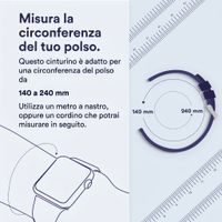 imoshion Cinturino milanese magnetico Samsung Galaxy Watch 8 (40/44mm) / Classic (46mm) - Nero