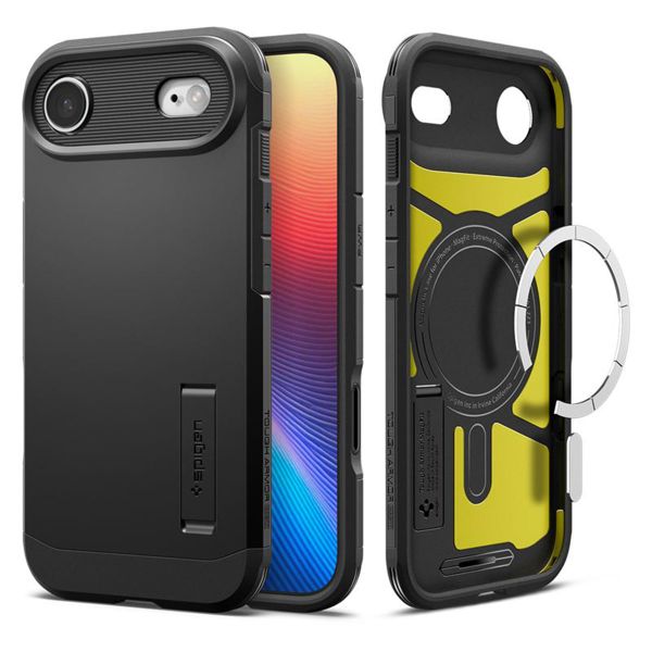 Spigen Cover Posteriore Corazzata Tough con MagSafe Apple iPhone Air - Black