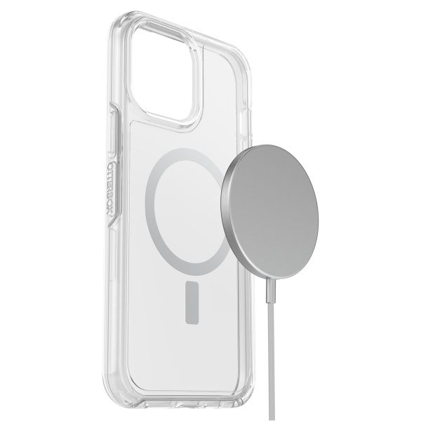 OtterBox Cover Posteriore Trasparente Symmetry con MagSafe Apple iPhone 13 Pro Max - Trasparente