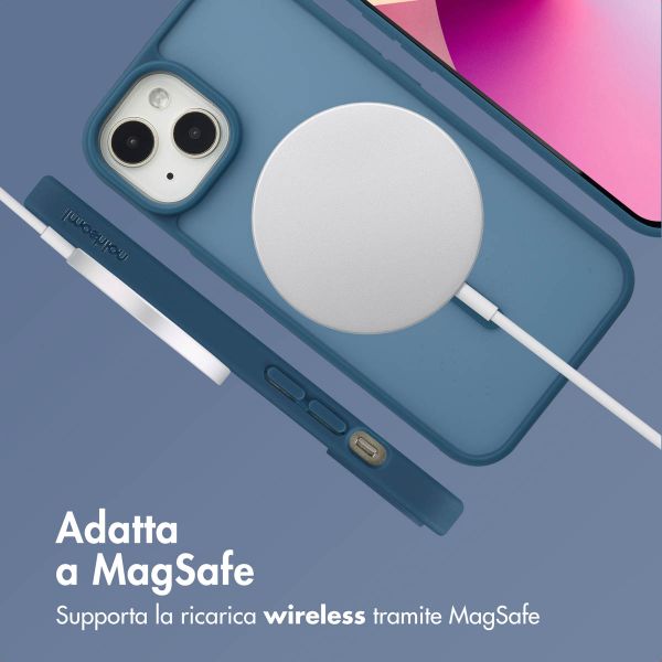 imoshion Cover posteriore Color Guard con MagSafe Apple iPhone 14 / 13 - Blu scuro