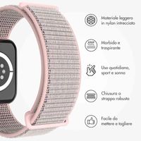 imoshion Cinturino in nylon Apple Watch | 38/40/41/42 mm - Sand Pink