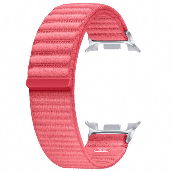 Samsung Cinturino in tessuto originale Samsung Galaxy Watch 8 (40/44mm) / Classic (46mm) - S/M - Rosso
