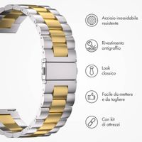 imoshion Cinturino in acciaio  - Attacco universale 20 mm - Argento e Oro