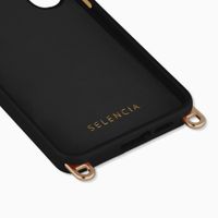 Selencia Cover posteriore Rivièra con MagSafe con ganci rimovibili Samsung Galaxy S25 FE - Velvet Black