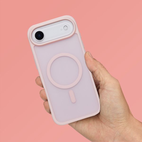 imoshion Cover posteriore Color Guard con MagSafe Apple iPhone Air - Rosa chiaro